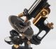 Antique Spencer Jug Handle Microscope Rotating Stage C.  1914 Black/brass Microscopes & Lab Equipment photo 3