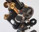 Antique Spencer Jug Handle Microscope Rotating Stage C.  1914 Black/brass Microscopes & Lab Equipment photo 5
