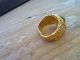 Roman Emperor Gold Ring Roman photo 1