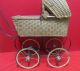 Antique Wooden Weaved Baby Doll Carriage Baby Carriages & Buggies photo 4