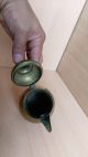 34 Old Antique Islamic Ottoman Dallah Arabic Pot Jug Jar Brass Islamic photo 4