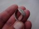 Ancient Late Roman - Byzantine Silver Ring With Engraved Cross Roman photo 6