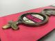 Vintage Kwikset Deadlock Adapter Trimplate Fleur De Lis Trim Plate Escutcheon Door Plates & Backplates photo 5