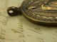 Antique Spanish Colonial O.  L.  Of Guadalupe & St.  Michael Archangel 1682 Medal Roman photo 6