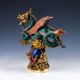 Chinese Cloisonne Handwork Carved Dragon Statue Other Antique Chinese Statues photo 1
