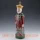 Chinese Handwork Painted Ceramics Qianlong Emperor Statue Other Antique Chinese Statues photo 6