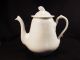 Old Parisporcelain Gourd Finial Teapot & Cover 8 1/4 