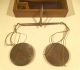 Antique Vintage Travelling Apothecary Chemist Brass Balance Scales And Weights Other Antique Science Equip photo 2