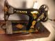 Antique 1910 Singer Hand Crank Sewing Machine W/ Bentwood Case Serial G0904670 Sewing Machines photo 11