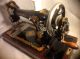Antique 1910 Singer Hand Crank Sewing Machine W/ Bentwood Case Serial G0904670 Sewing Machines photo 3