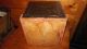 Vintage Wooden Fine Tea Box / Mctighe,  Truesdell & Davidge Binghamton,  Ny Boxes photo 5