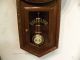 Vintage Long Drop Hand Carved Regulator Wall Clock And Running Fine Clocks photo 2