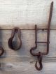 Antique Cast Iron Cattle Yoke Hardware Antique Farm Tools Primitives photo 5