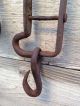 Antique Cast Iron Cattle Yoke Hardware Antique Farm Tools Primitives photo 6