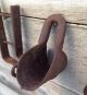 Antique Cast Iron Cattle Yoke Hardware Antique Farm Tools Primitives photo 8