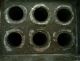 Early 18th Century Six Tube Tin Candle Mold Primitives photo 9