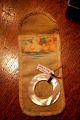 Antique Early Mother Of Pearl And Sterling Silver Baby Teething With Case Other Antique Sterling Silver photo 8