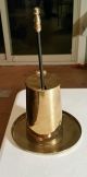 Vintage Brass Cape Cod Fireplace Firepot W/wand And Drip Pan Hearth Ware photo 3