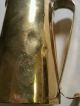 Vintage Brass Cape Cod Fireplace Firepot W/wand And Drip Pan Hearth Ware photo 7