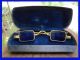 Vtg Civil War Era Goggles Eyeglasses Sunglasses Blue 4 Lens Tr & Bro Steampunk Optical photo 7