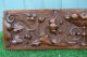19thc Wooden Walnut Relief Carved Panel With Relief Carvings C1890s Other Antique Woodenware photo 2