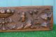 19thc Wooden Walnut Relief Carved Panel With Relief Carvings C1890s Other Antique Woodenware photo 3