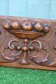 19thc Wooden Walnut Relief Carved Panel With Relief Carvings C1890s Other Antique Woodenware photo 5