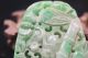 Antique Chinese Carved Statue Aristocratic Wearing Jadeite Jade Pendant 1 Necklaces & Pendants photo 3