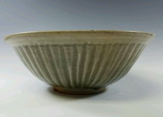 Chinese - Antique 14th/15th Century Yuan Ming Dynasty Celadon Ceramic Bowl photo