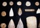 (28) Piece Sahara Neolithic Sampler - - Points/beads/celt/plug,  African Artifacts Neolithic & Paleolithic photo 1