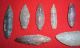(11) Sahara Neolithic Blades,  Points,  Prehistoric African Arrowheads Neolithic & Paleolithic photo 2