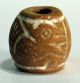Pre - Columbian Brown Seated Squirrel Bead.  Guaranteed Authentic. The Americas photo 2