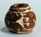 Pre - Columbian Brown Double Animal Bead.  Guaranteed Authentic. The Americas photo 1