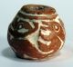 Pre - Columbian Brown Double Animal Bead.  Guaranteed Authentic. The Americas photo 4