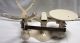 Antique Dry Goods / Mercantile Scale Jacobs Bros Co York - With Pan Scales photo 2