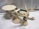 Antique Dry Goods / Mercantile Scale Jacobs Bros Co York - With Pan Scales photo 5