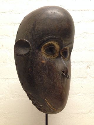 Cameroon: Tribal Old African Bulu Monkey Mask. photo