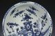 Antique Chinese Blue White Porcelain Bowl With Rolled Rim - 18c Bowls photo 3
