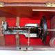 Mid C19th Miniature Sewing Machine Fitted Mahogany Case Key Paris C1860 Sewing Machines photo 9