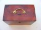 Mid C19th Miniature Sewing Machine Fitted Mahogany Case Key Paris C1860 Sewing Machines photo 8