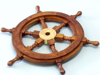Authentic Boat Ships Captains Nautical Ship Wheel 24 
