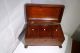 Rare Antiques 18th Century George Iii Chippendale Mahogany Tea Caddy England Boxes photo 3