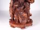 C1900 Chinese Hardwood Figural Carving W Fine Detail & Patina On Stand Other Antique Chinese Statues photo 7