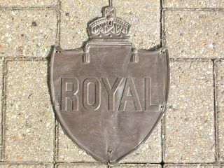 Royal Insurance (liverpool) Fire Mark In Copper. ,  No Res photo