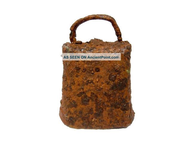 Well Preserved,  Roman Period Iron Bell,  Intact, Roman photo