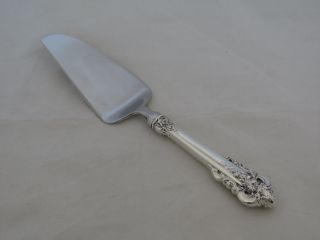 Wallace Sterling Grande Baroque Cheese Server photo