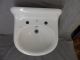 Antique Cast Iron White Porcelain Sink Bathroom Lavatory Old Vtg Plumbing 923 - 16 Plumbing photo 1