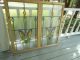 L148 Large Lovely Older Leaded Stain Glass Window F/england Reframed 2 Available 1900-1940 photo 10