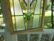 L148 Large Lovely Older Leaded Stain Glass Window F/england Reframed 2 Available 1900-1940 photo 3
