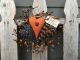 Halloween Pip Berry Wreath - Primitive Heart - Fall Decor - Harvest Hanger Primitives photo 1